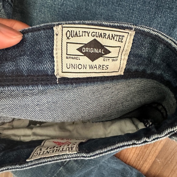 Denim Co. Deep blue, stretch and ripped skinny jeans - Picture 4 of 7